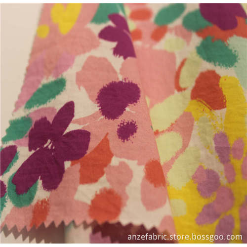 printed fabric 100%cotton poplin printed fabric for garment